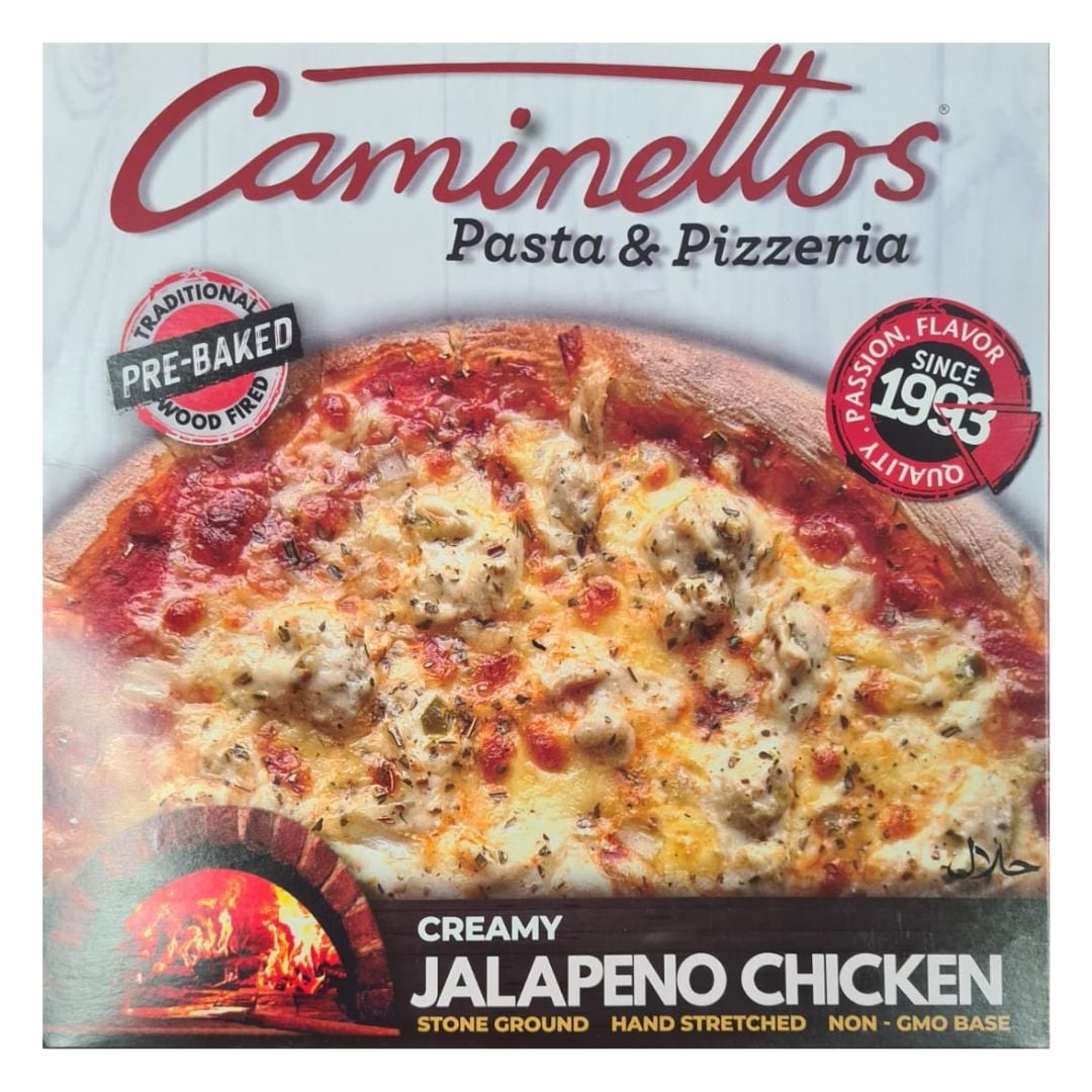 Caminettos Pizza Creamy Jalapeno Chicken 1's