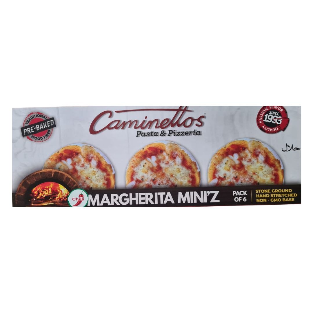 Caminettos Pizza Chilli Margherita Mini'z 6's