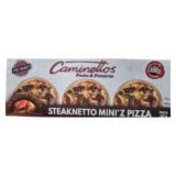 Caminettos Pizza Steaknetto Mini'z 6's