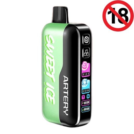 Artery CL6 Disposable Vape Sour Apple Fruit 50000 Puffs