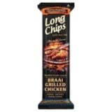 Long Chips Mashed Potato Snack Braai Chicken Grilled Flavour 75gr
