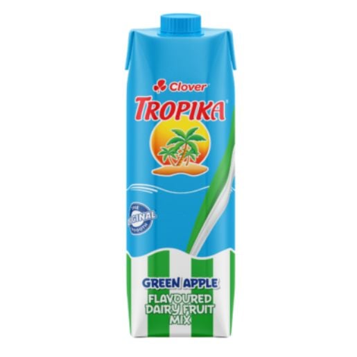 Tropika Green Apple Flavoured Dairy Fruit Mix 1lt