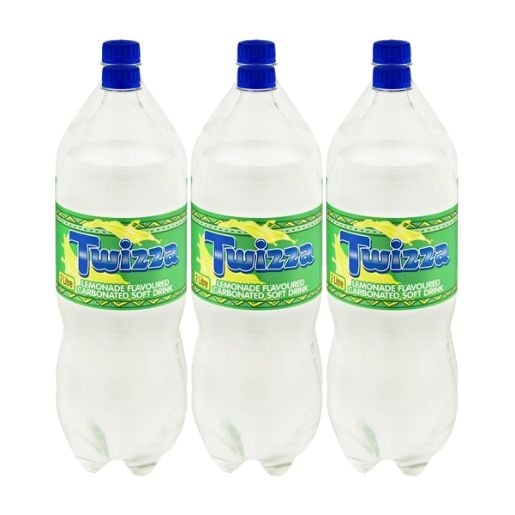 Twizza Carbonated Soft Drink Lemonade 6x2lt